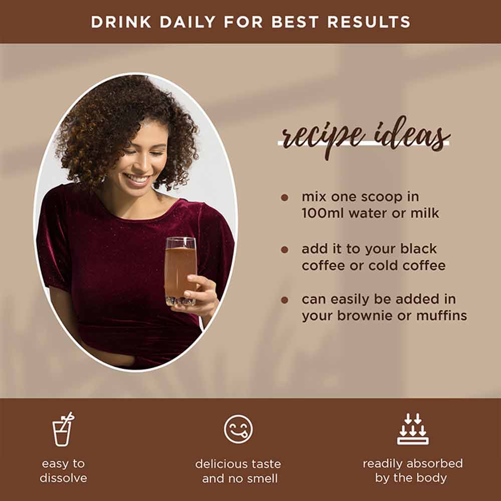 7 - Beautywise Advanced Collagen Proteins,  0.250 kg  Cocoa 