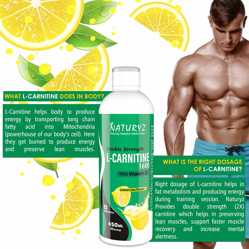 Double Strength L-Carnitine 1600 at Best Price in India |  https://www.healthkart.com/