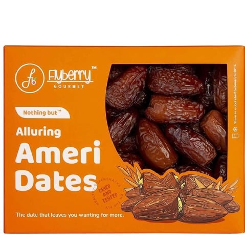 1 - Flyberry Goumet Alluring Ameri Dates,  800 g  Natural 