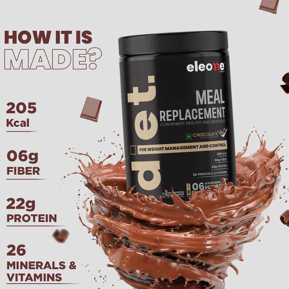 2 - Eleone Wellness Meal Replacement,  1.1 lb  Chocolate 
