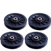 B Fit USA Gym Pulley 4 Inch Set of 4