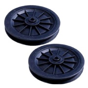 B Fit USA Gym Pulley 6 Inch Set of 2