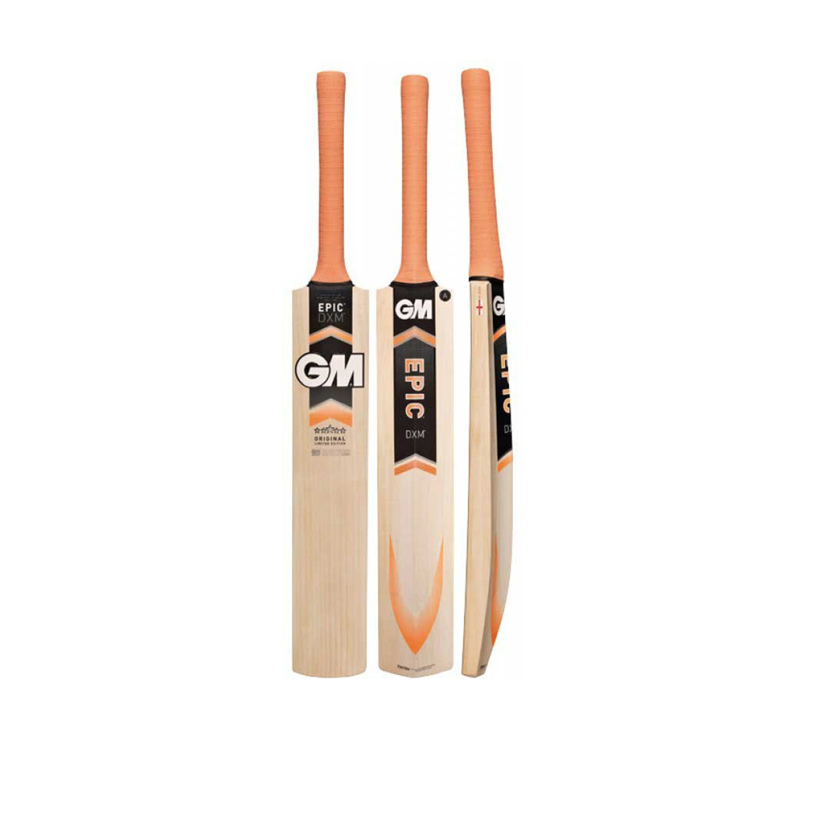 GM Epic Vortex Cricket Bat,  Short Handle  English Willow 