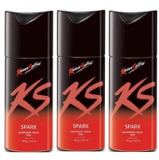 Kamasutra Spark Deo Pack of 3 150 ml for Men