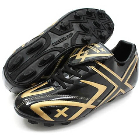 Vector X Killer Football Shoes,  Black/Yellow  9 