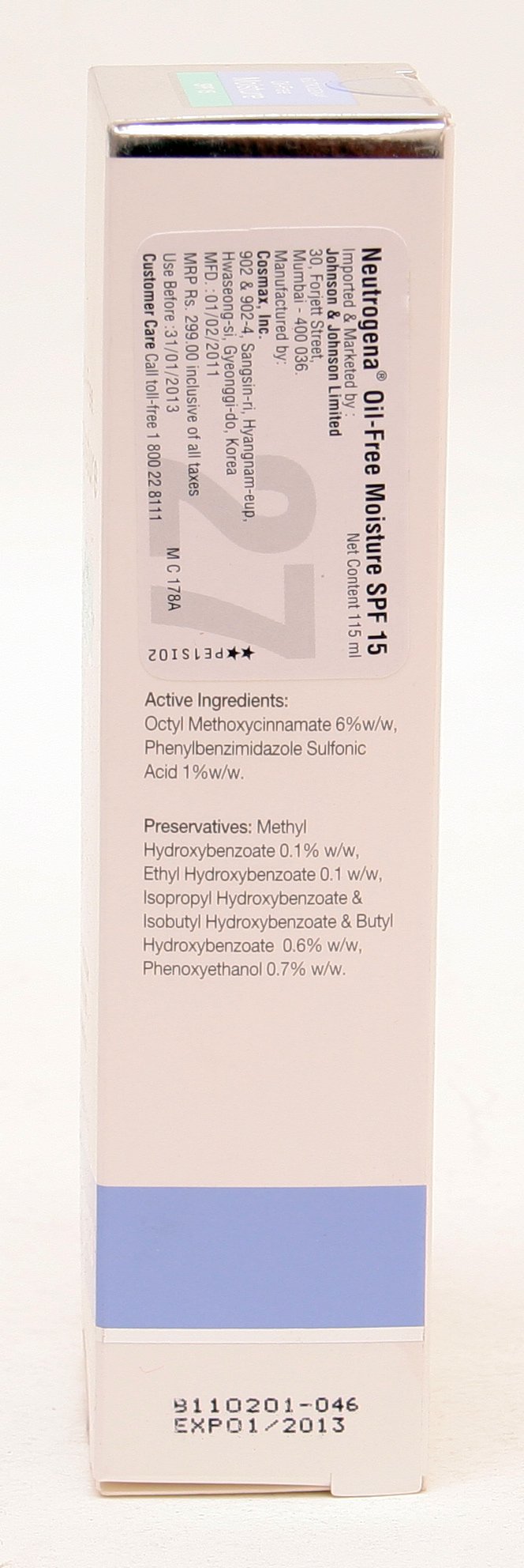 Neutrogena Oil-Free Moisture SPF 15