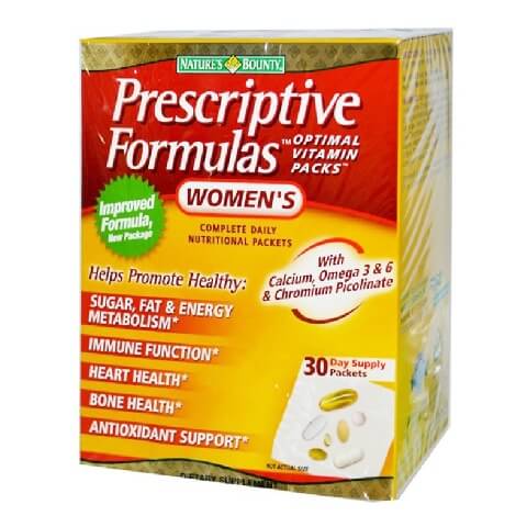 Nature's Bounty Bounty Prescriptive Formulas Optimal Vitamin Packs Women's,  30 Piece(s)/Pack  Unflavoured 