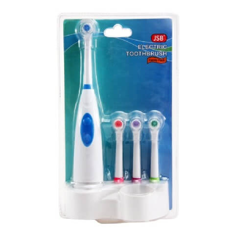 JSB Electric Toothbrush with replaceable heads,  Soft 