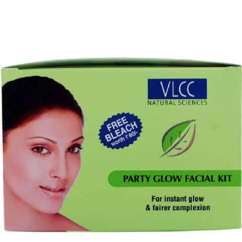 VLCC Party Glow Facial Kit Mini,  90 g  Free Daily protect anti pollution Face Wash 