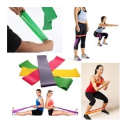 B Fit USA Resistance Loop Bands AB3218 Pack of 4, Multicolor Free Size