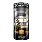 MuscleTech Platinum100% Fish Oil, 100 softgels