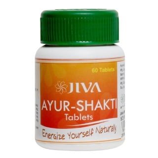 SEARCH AND BUY THIS PRODUCT Jiva Ayur Shakti 60 tablet(s) online in India | HealthKart.com