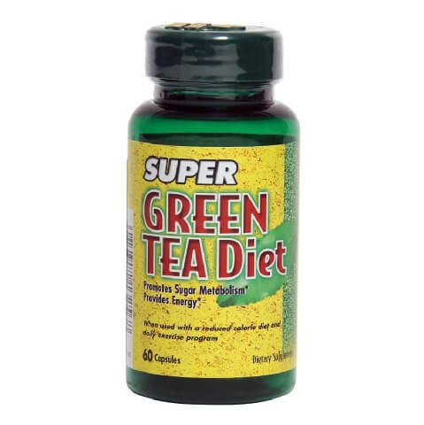 Nature's Bounty Super Green Tea Diet, 60 capsules
