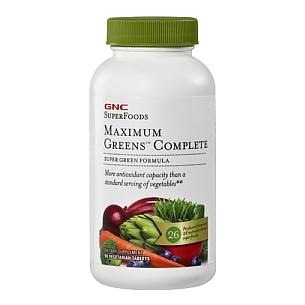 GNC SuperFoods Maximum Green Complete 90 veggie capsule(s GNC SuperFoods Maximum Green Complete 90 veggie capsule(s