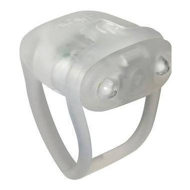 Btwin Vi00 Led Avant Transparent Lights & Safety, White Standard