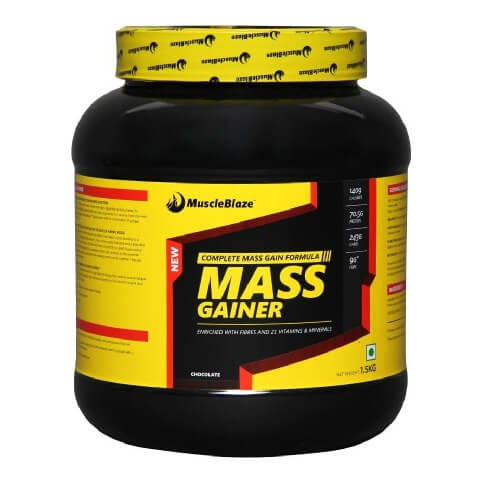 MuscleBlaze Mass Gainer,  3.3 lb  Chocolate 