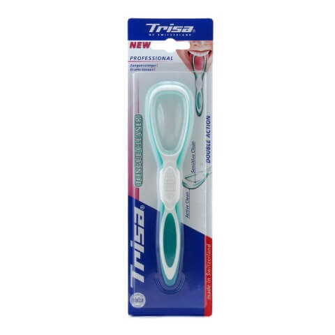 Trisa Tongue Cleaner Double Action