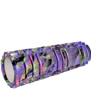 Strauss Deep Tissue Massage Foam Roller Purple 45 cm