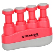 Strauss Adjustable Finger Hand Grip Pink