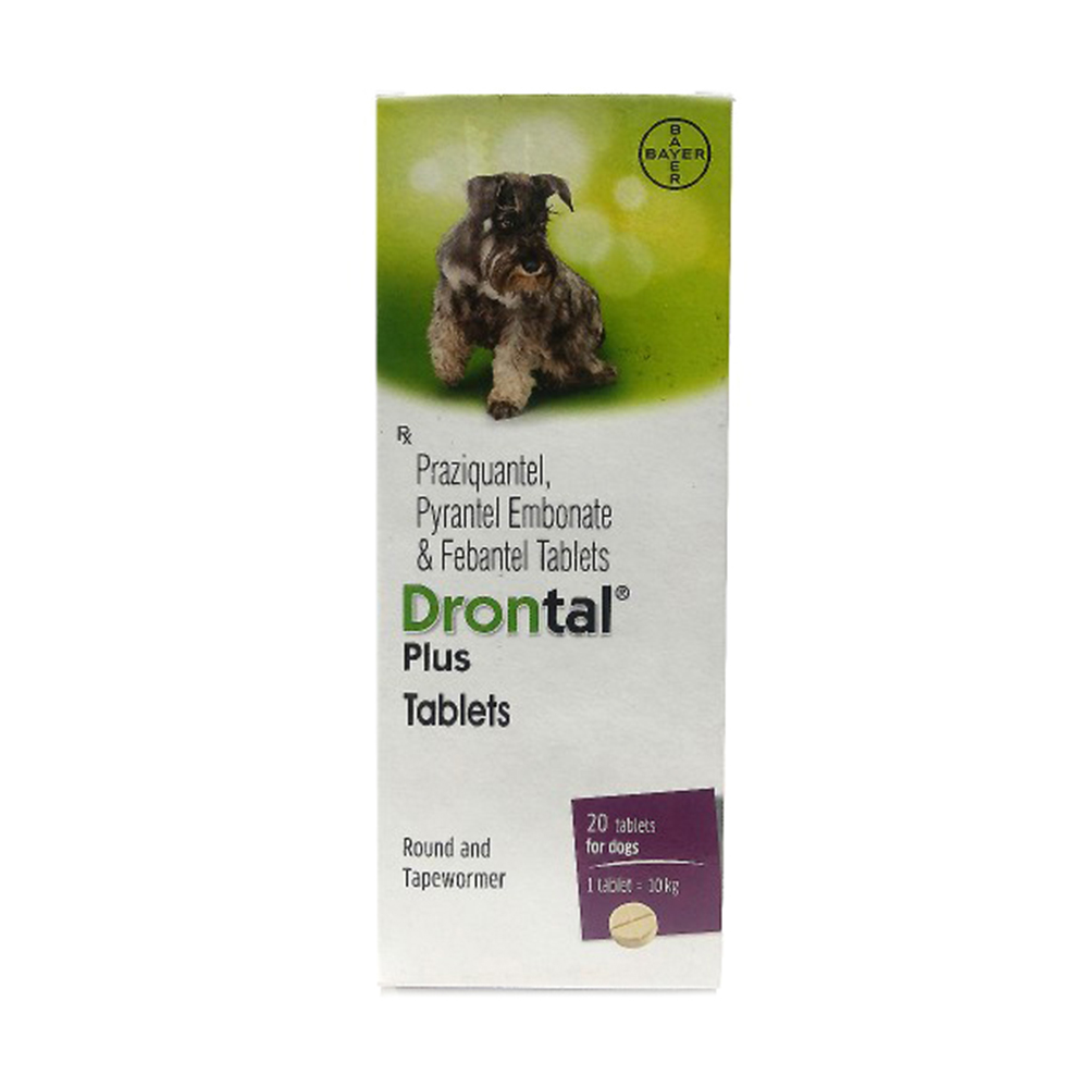 Bayer Drontal Plus Drontal Plus 20 tab online in India