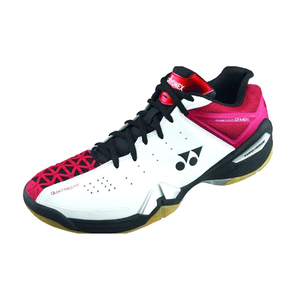 Yonex Shb 95 S Badminton Shoes,  White/Red  Uk 7 