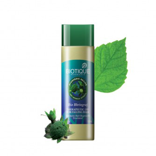Biotique Bhringraj Fresh Growth Therapeutic Oil,  120 ml  For Fine & Thinning Hair 