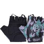 Fitup Life Printed Protective Men and Women Gloves, Green Camo XL