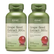 GNC Grape Seed Extract Cap 100 capsules Pack of 2