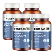 TrueBasics Advance Calcium 30 tablet s Unflavoured Pack Of 4