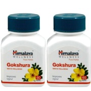 Himalaya Gokshura 60 tablet s Pack of 2