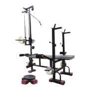 Sporto Fitness 20 in 1 Bench with Twister for Gym Exercise 2X2 ERP Super Pipe