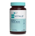 HK Vitals Chelated Iron + with Zinc Vitamin B12 & Vitamin C,  90 capsules 