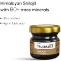 TrueBasics Shilajit with 80+ Trace Minerals, 20 g