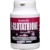 HealthAid L-Glutathione (250 mg),  Unflavoured  60 tablet(s) 