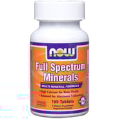 Now Full Spectrum Minerals, 100 tablet(s) Unflavoured