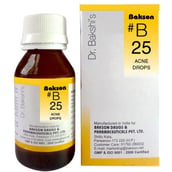 Baksons B25 Acne Drops (Pack of 3), 30 ml Clears pimples