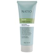 Natio Acne Clear Away Dual Action,  100 g  Cleanser & Toner 