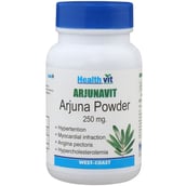 Healthvit Arjunavit Arjuna Powder (250mg),  60 capsules 