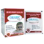 West Coast Orabic ORS with Probiotic & Zinc, Strawberry 12 sachets/pack