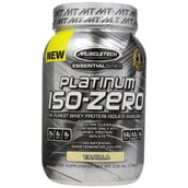MuscleTech Platinum 100% Iso-Zero, 3 lb Vanilla
