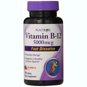 Natrol Vitamin B-12 Fast Dissolve (5000 mcg), 100 tablet(s) Strawberry