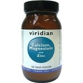 Viridian Calcium Magnesium with Zinc Powder,  0.22 lb  Unflavoured 