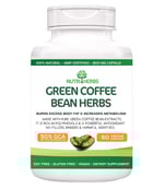 Nutri Herbs Green Coffee Bean Herbs,  60 veggie capsule(s) 