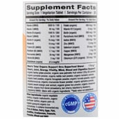 Summit Nutritions Organic Multivitamin (Men's Total),  30 tablet(s)  Unflavoured 