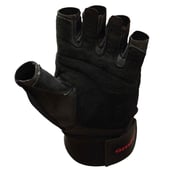 Omtex Gym Gloves (Pro),  Black  Large 