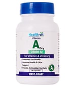 Healthvit Vitamin A Dry (25000 IU),  60 capsules 