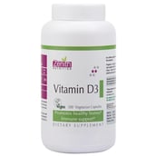 Zenith Nutrition Vitamin D3,  300 capsules 
