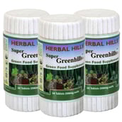 Herbal Hills Super Greenhills,  60 tablet(s)  - Pack of 3