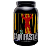 Universal Nutrition Gain Fast 3100, 2.5 lb Vanilla Shake