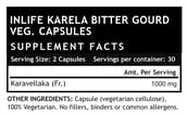 INLIFE Karela,  60 veggie capsule(s) 
